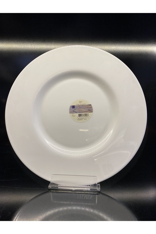 Chef Sommelier Glass Serving Plate 29 Cm Madein Francia