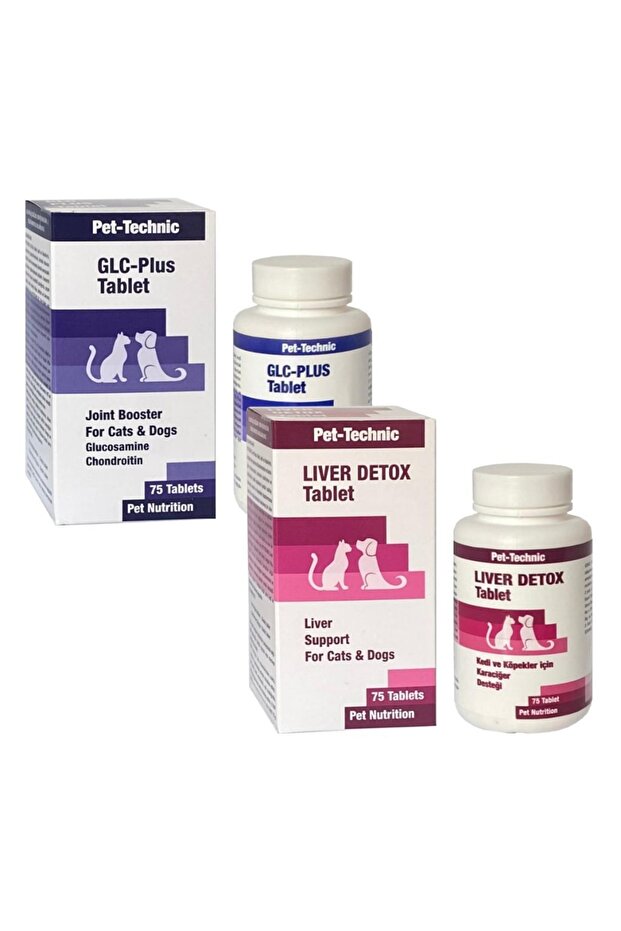 Pet Technic Glc Plus Tablet + Liver Detox Tablet - 1