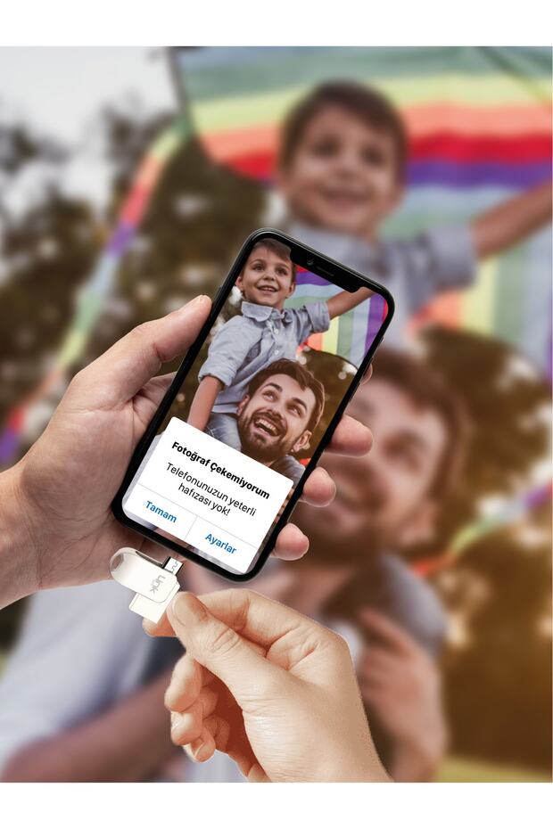 O564 Premium Pro 64gb Micro Usb Dual Flash Drive Otg Usb Bellek - 5