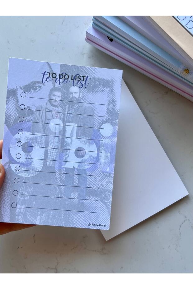 Gibi Baskılı To Do List - Yapılacaklar Listesi Defteri-planlayıcı - 3