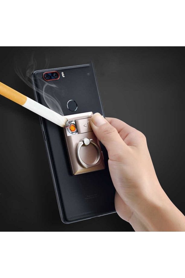 Usb Şarjlı Telefon Tutucu Çakmak - 4