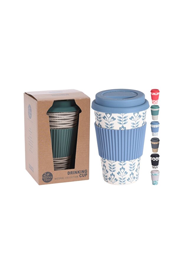 Bambu Fıber Kapaklı Bardak - 1