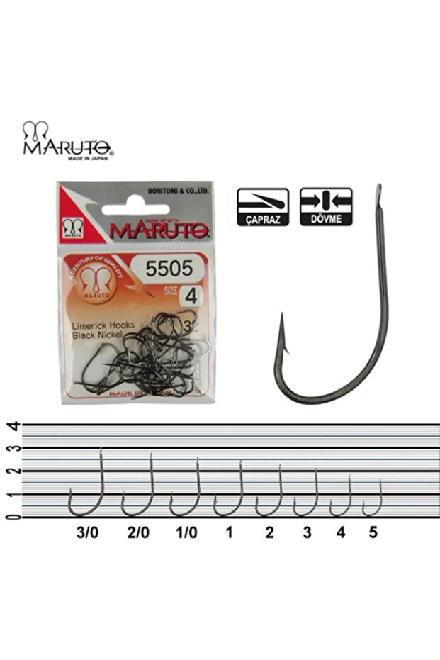 Olta Iğneleri Limerick Hooks 5505 Bn - 1