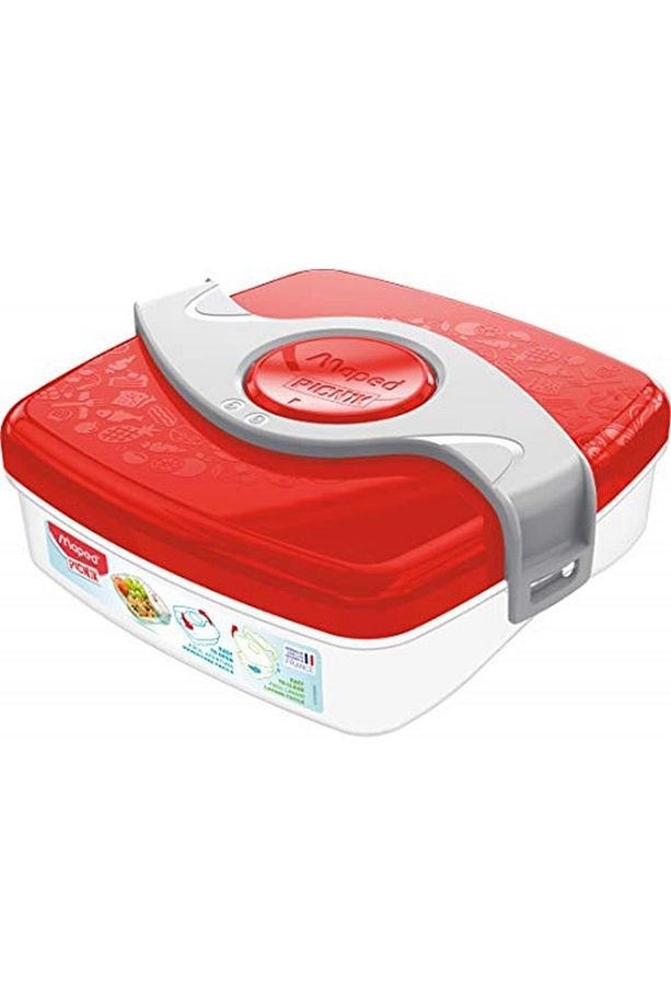 1 Piknik Beslenme Kutusu Çocuk 520 ml Kırmızı - 1