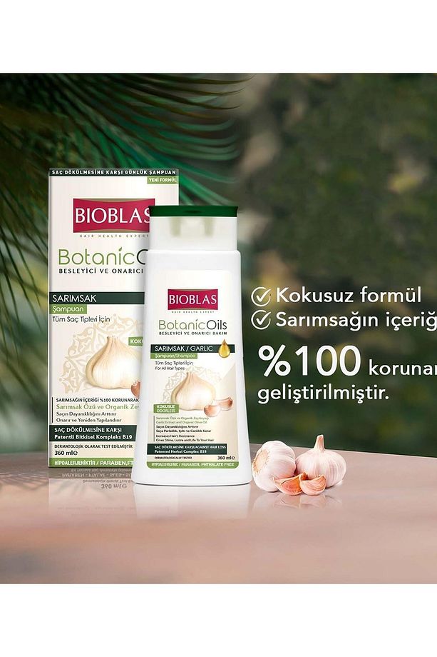 Botanic Oils Şampuan Sarımsak (tüm Saç Tipleri) 360 Ml - 2