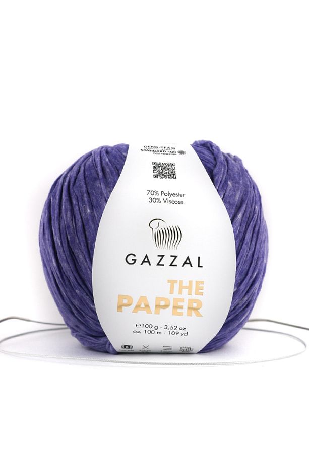 The Paper Yumusak Kagıt Ip El Örgü Ipligi, 100 Gr, 100 Mt Taka Yarn (3952) - 1