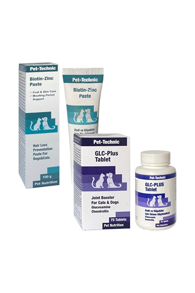Pet Technic Biotin Zinc Pasta + Glc Plus Tablet