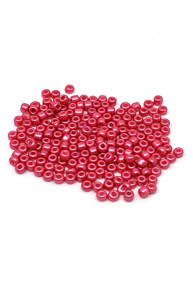 20 Grams 3 Mm (0.8) Sand Beads Dark Pink Color