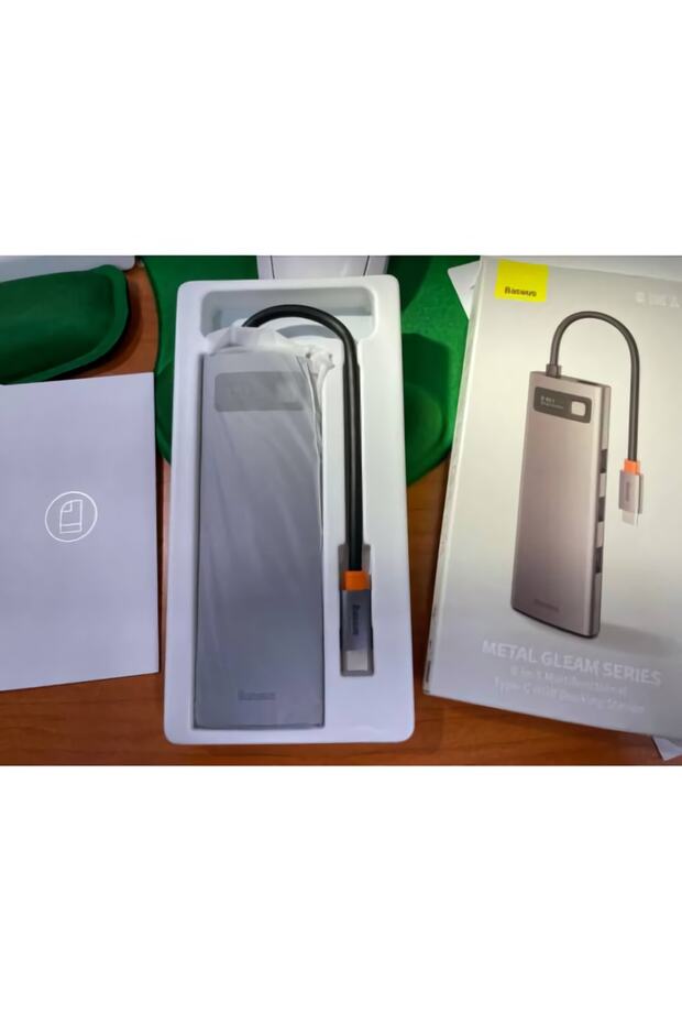 Type-c Çok Fonksiyonlu Dönüştürücü Hdmı Ethernet Usb Kart Okuyucu(8 In 1 ) (ugreen ) - 6
