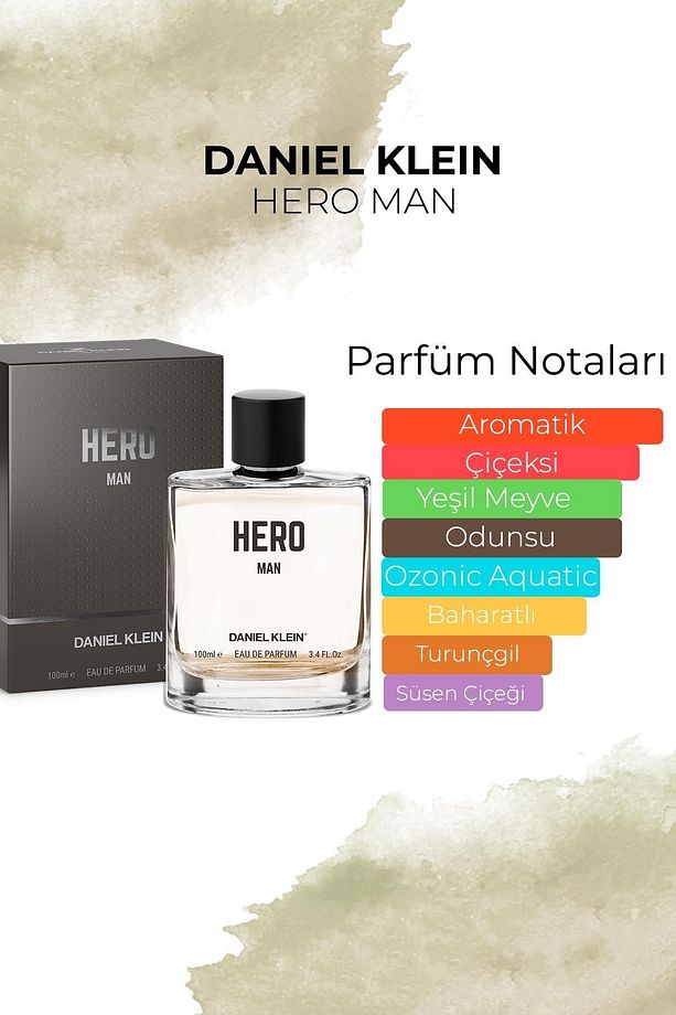 Dkp-1004-01 Hero Aromatik Kokulu 100 ml Edp Erkek Parfüm - 3