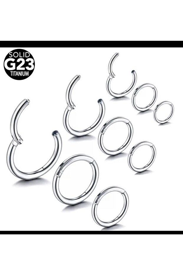 Çelik Tam Halka Piercing - 1