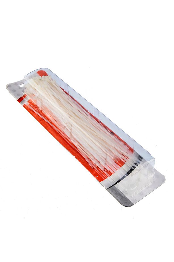 Kablo Bağı Cırt Kelepçe 200 Mm X 2.5 Mm Beyaz 100 Adet - 3