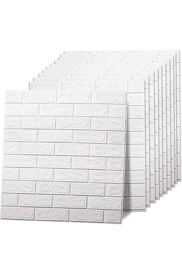 Kendinden Yapışkanlı 50x70cm 10 Adet Taş Duvar Kağıdı - 3
