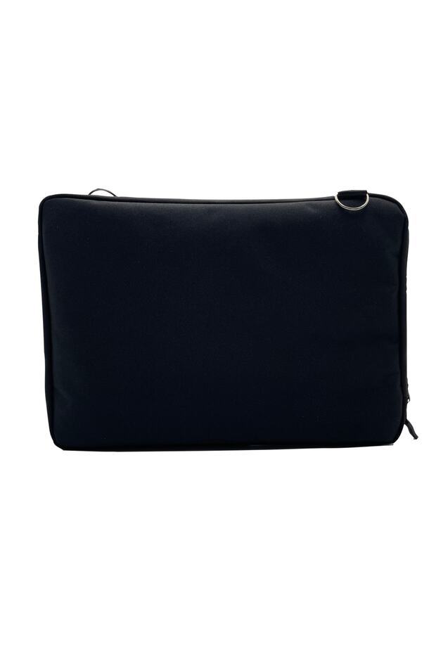 15.6'' Inç Siyah Mermer Unisex Su Geçirmez/askılı/laptop/macbook/notebook/kılıf/çanta - 7