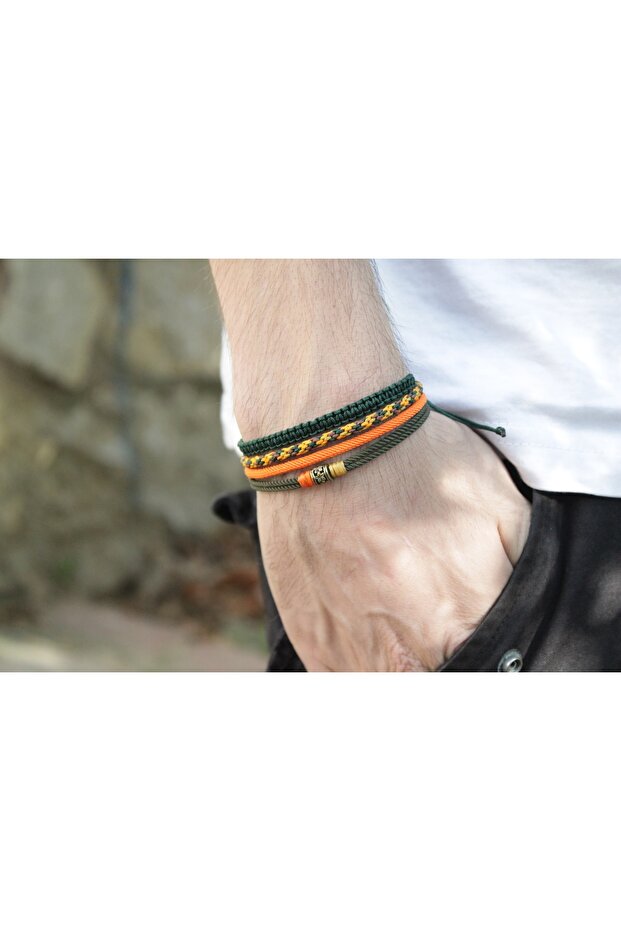Mimas Men's Set Bracelet