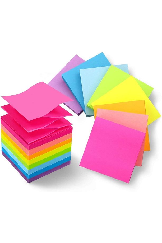 Postit Yapışkanlı Kağıt 80 Yaprak 8 Adet - 3