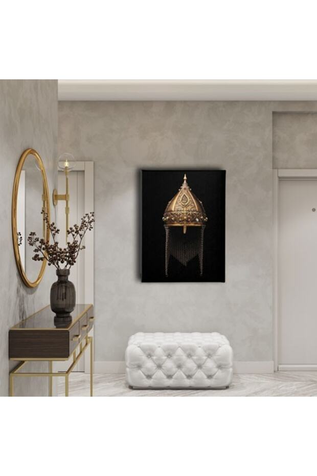 Miğfer Canvas Tablo - 2