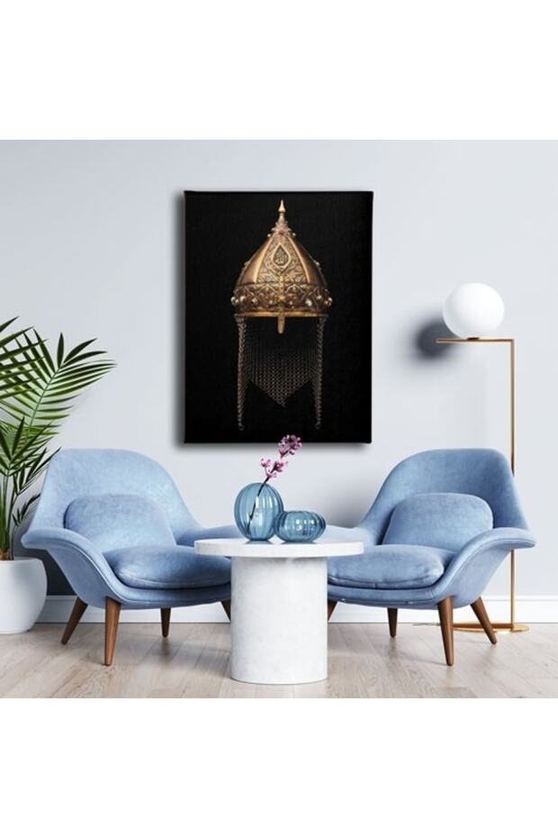 Miğfer Canvas Tablo - 3