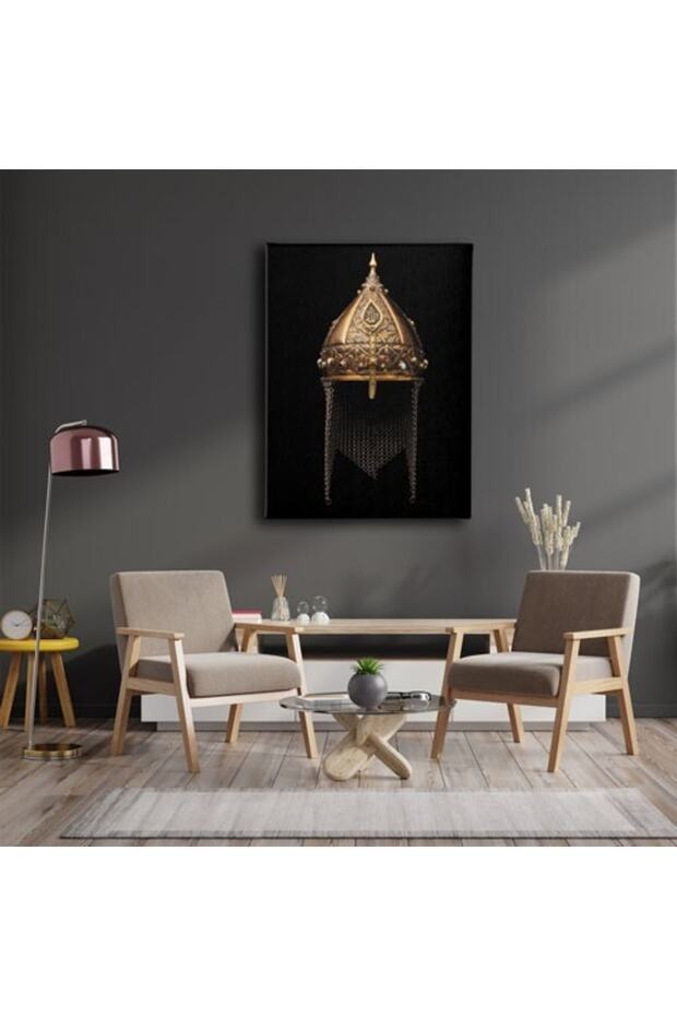 Miğfer Canvas Tablo - 5