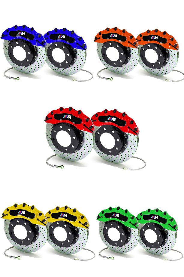 M Series Fren Kaliper Kapağı 4 Adet M Serisi Sarı - 6