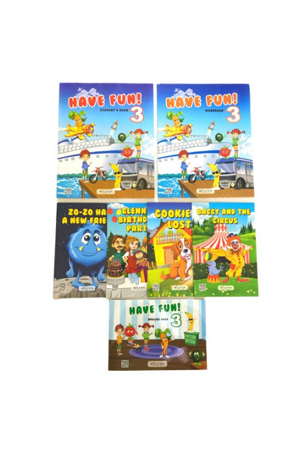 Bilfen Yayınları Ilkokul 3. Sınıf Ingilizce Seti Have Fun - 1