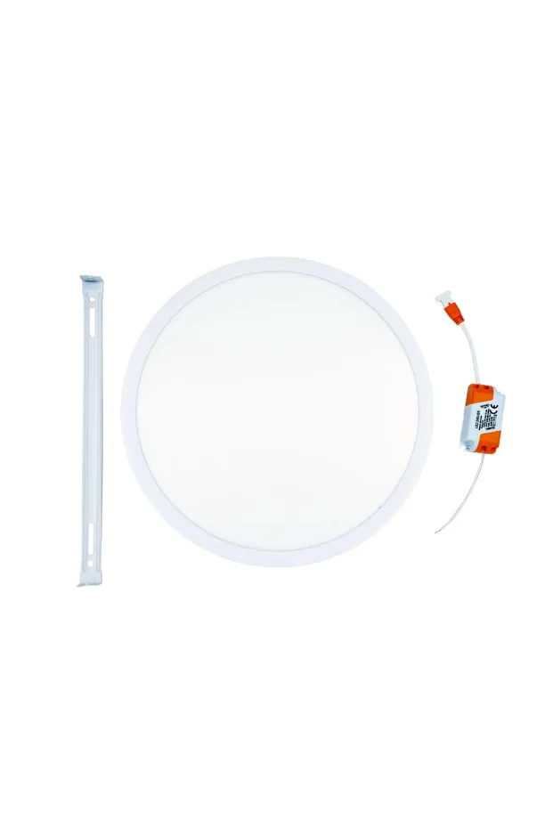 Sıva Üstü Yuvarlak Beyaz Led Panel 24 W - 1