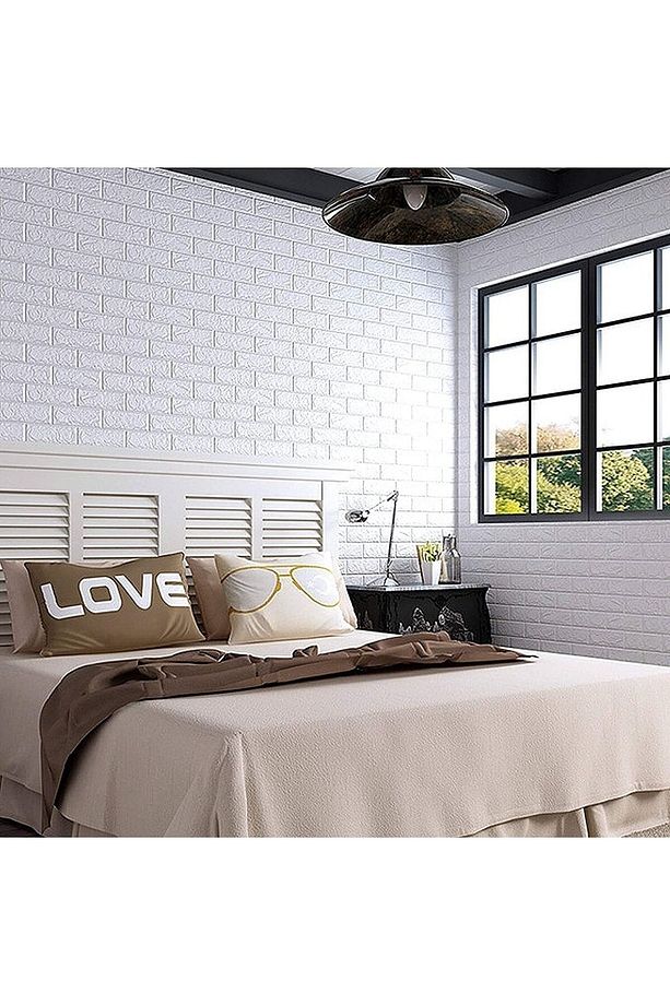 Kendinden Yapışkanlı 50x70cm 10 Adet Taş Duvar Kağıdı - 5