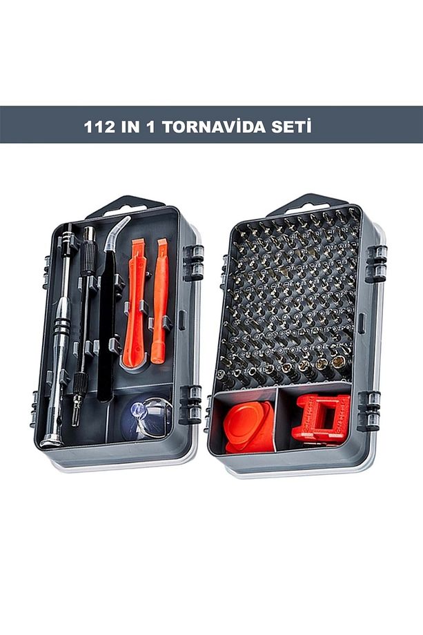 112 In 1 Hassas Coklu Tornavida Cep Telefonu Tamir Seti - 2