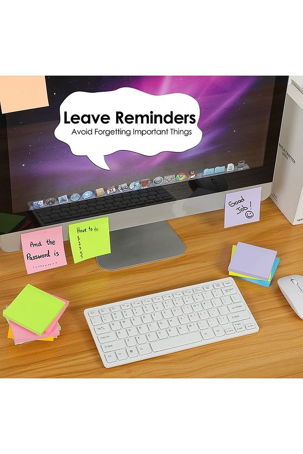 Postit Yapışkanlı Kağıt 80 Yaprak 8 Adet - 6