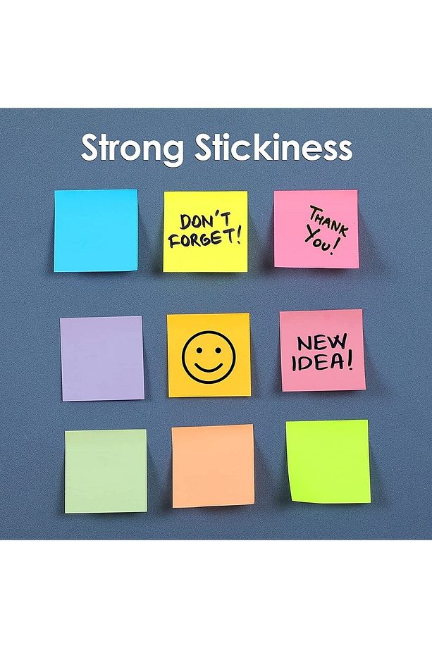 Postit Yapışkanlı Kağıt 80 Yaprak 8 Adet - 8