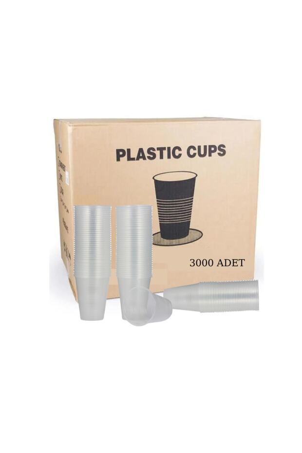180cc Plastik Bardak 3000li
