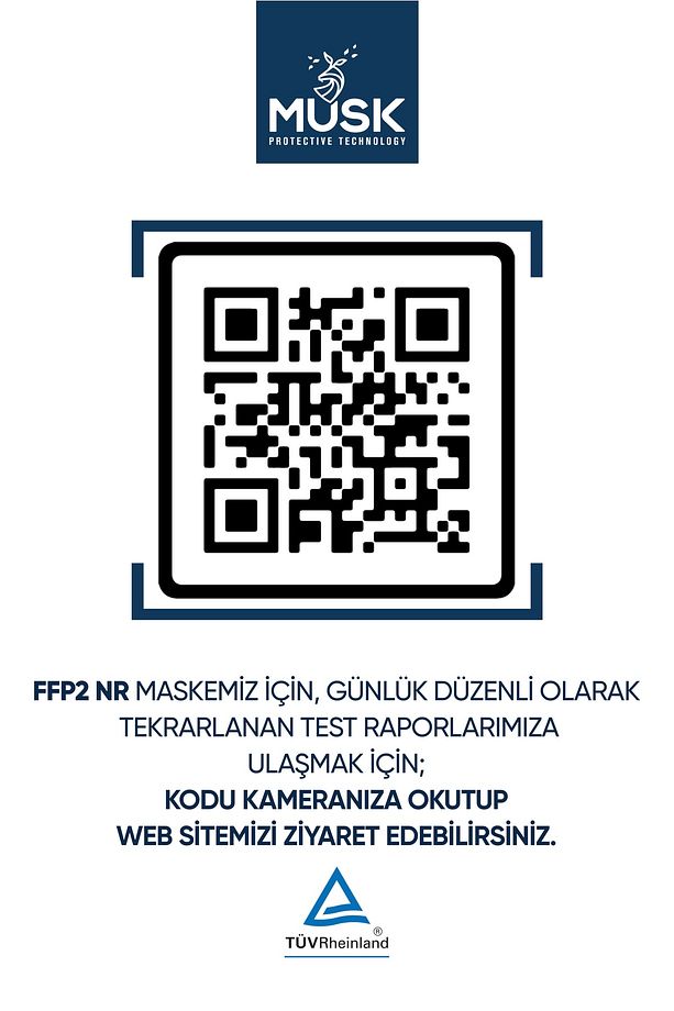 FFP2 MASKE LACİVERT 10 ADET - 7