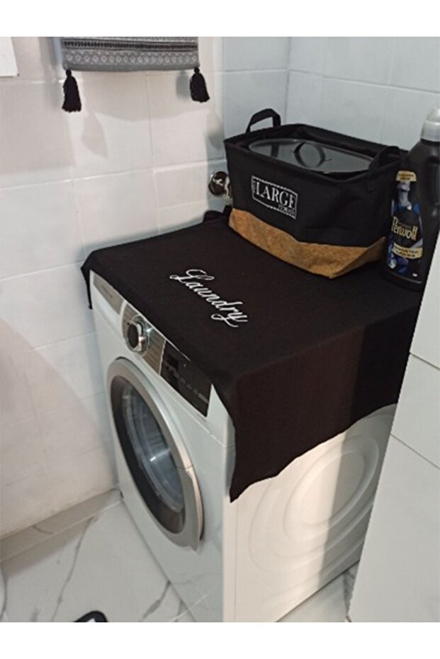 Пральна машина Laundry - Чорна - 1