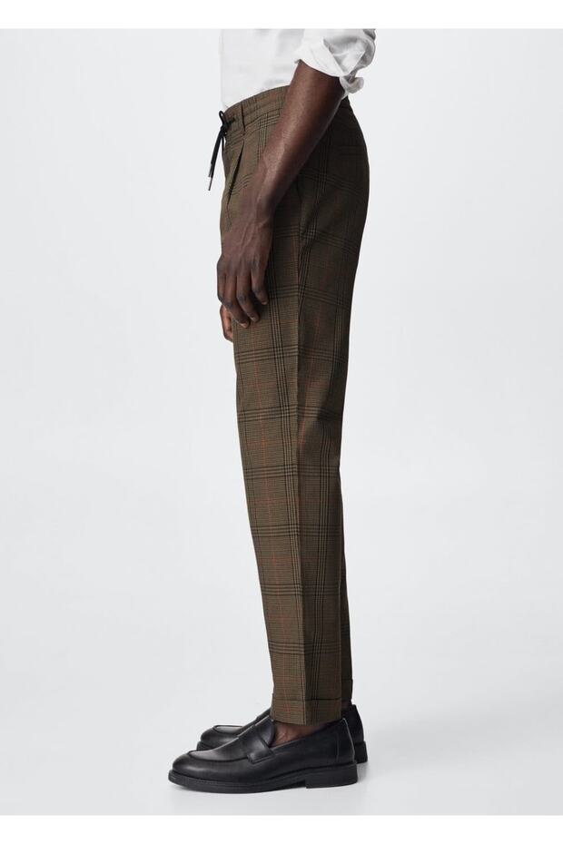 Ekoseli Jogger Pantolon - 7