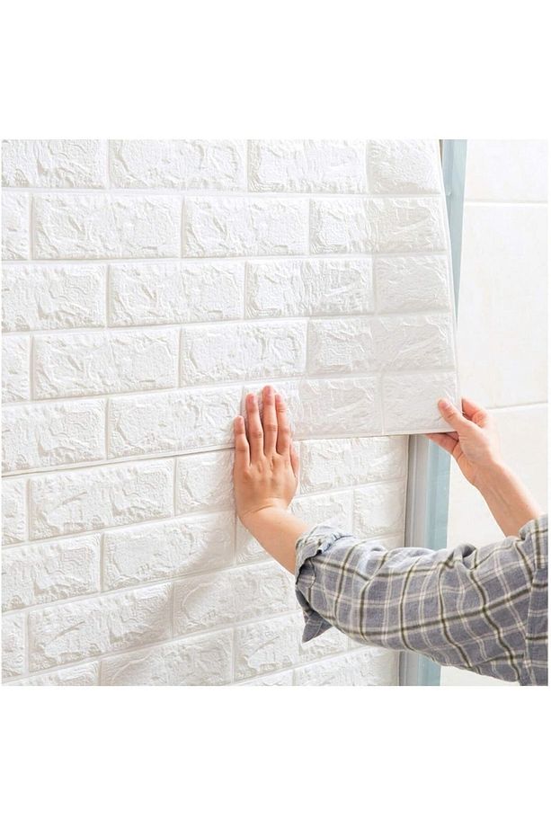 Kendinden Yapışkanlı 50x70cm 10 Adet Taş Duvar Kağıdı - 6