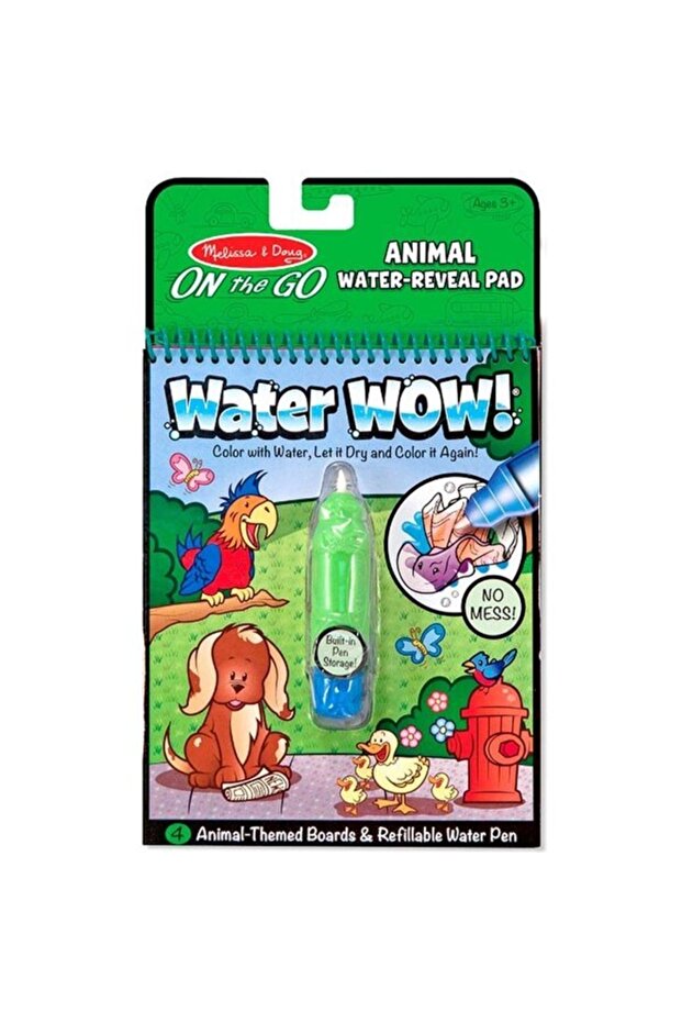 M&d Coloring Book Water Wow!Animals