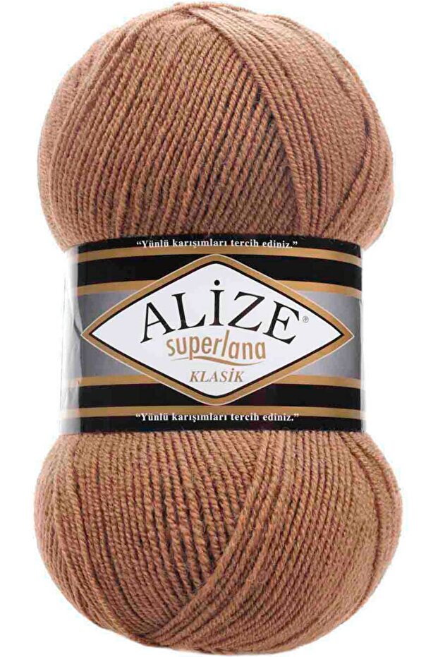 Superlana Dark Beige Classic Knitted Hand 466