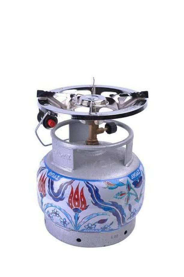 Çakmaklı Kamp Ocağı Turbo Başlık Dar Çember Piknik Tüpü Başlığı Ocağı - 1