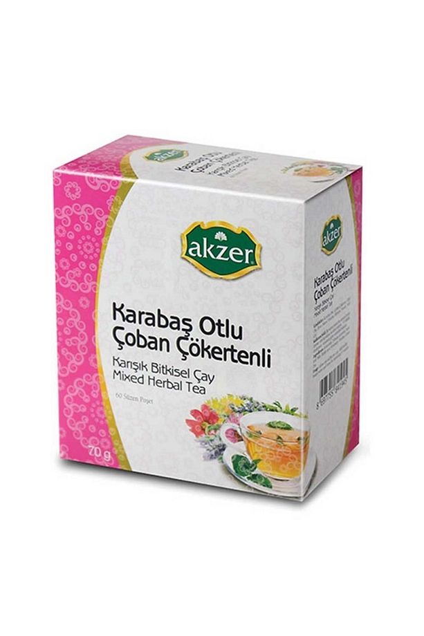 Karabaş Otlu Çoban Çökertenli Karışık Bitkisel Çay 60 Süzen Poşet - 1