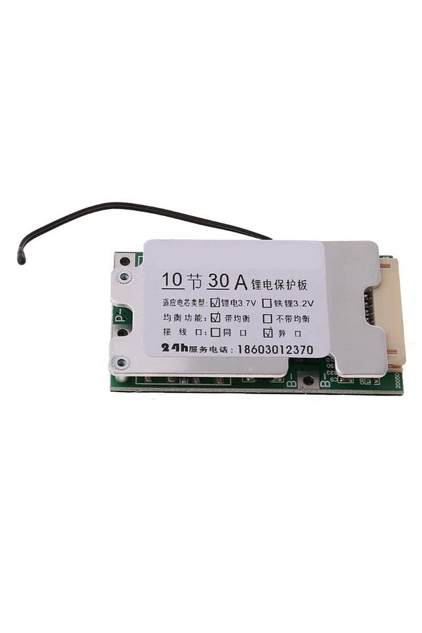 10s Bms 30a Lityum 10 Hücreli 36 Volt Korumalı Şarj Devresi - 1