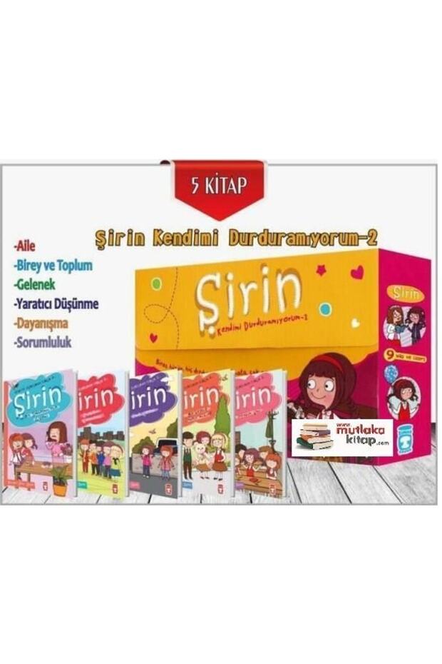 Şirin Kendimi Durduramıyorum-2 (5 Kitap) Timaş Çocuk