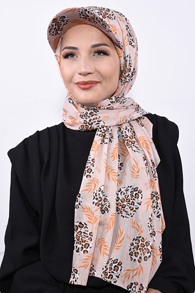 Hat Patterned Shawl Cone - 1