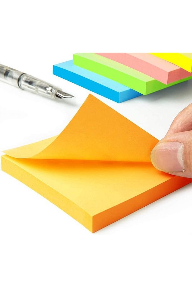 Postit Yapışkanlı Kağıt 80 Yaprak 8 Adet - 2