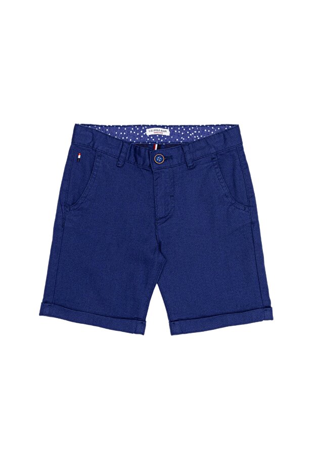 Normal Waist Regular Blue Boy Bermuda Shorts Persleykids Vr212