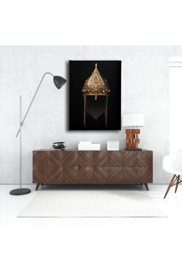 Miğfer Canvas Tablo - 4