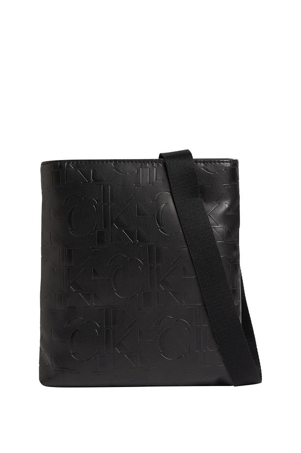 Poliüretan Siyah Erkek Postacı Çantası Monogram Soft Flatpack18 Aop - 1