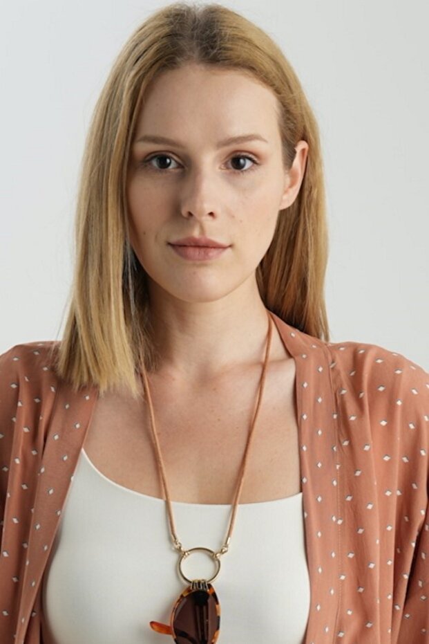 Hoop Altın Classy Deri- Taba - 4