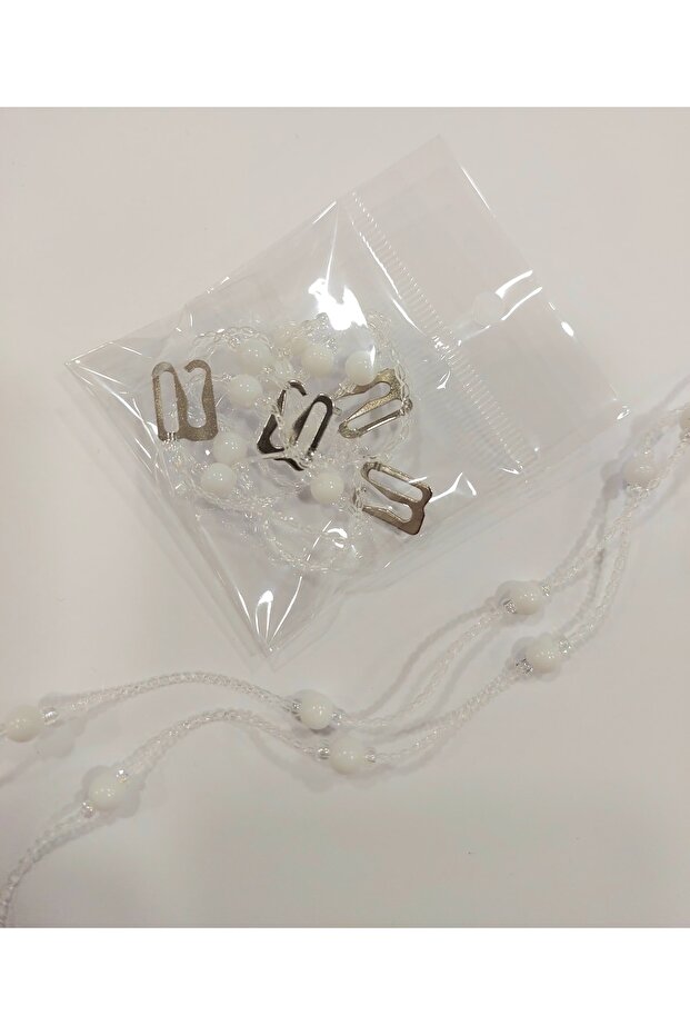 Boncuklu Sütyen Askısı - 1