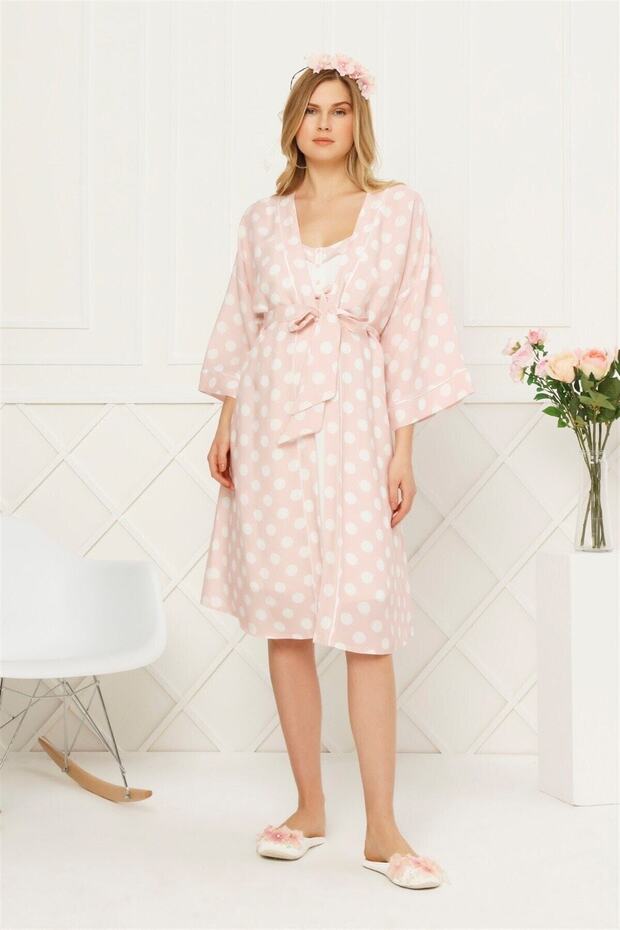 Powder Dressing Gown 21Aqu0021542