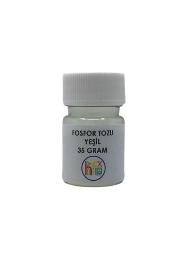 Epoksi Fosfor Tozu Yeşil Karanlıkta Parlayan Fosfor 35 Gr - 3